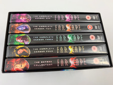 FARSCAPE - THE COMPLETE SEASONS 1-4 - 30 DISCS / 80 EPISODES - PEACEMAKER WARS.