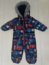 NEXT boys snowsuit 12-18