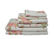 Cream Rose Floral Printed 100%