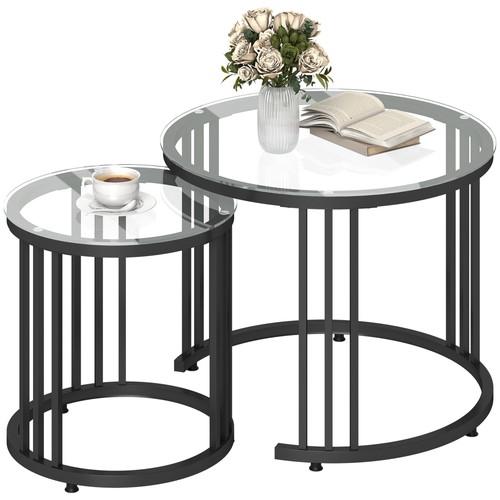 Homcom pieces round - homcom, 2