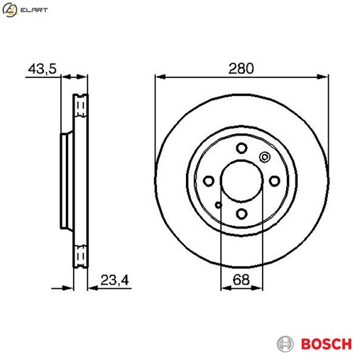 Brake disc 986 - brake, 375