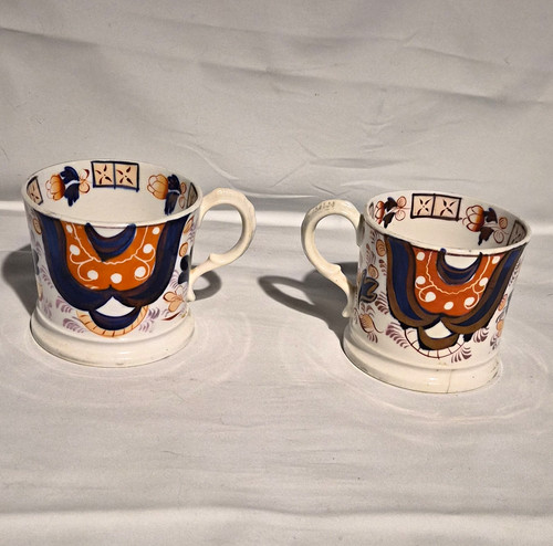 Pair vintage gaudy - vintage, welsh