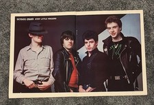 STIFF LITTLE FINGERS Centre-Fold Magazine Poster (Jake Burns)