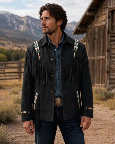 Men native style western - style,