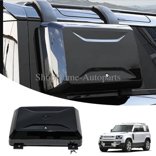 Black exterior side mounted - black,