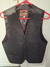 Genuine Leather Waistcoat suede Ladies