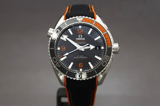 Omega Planet Ocean 215.32.44.21.01.001 Full Set inc Warranty Excellent Condition