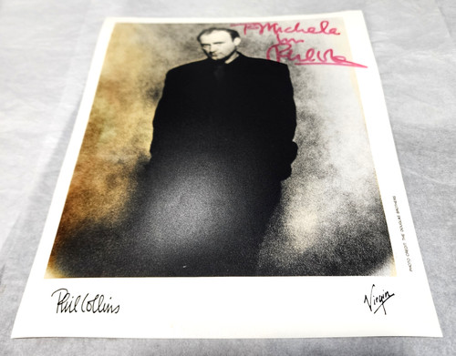 Phil collins signed - collins,