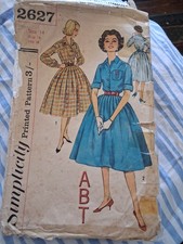  Vintage Simplicity 2627 1950s