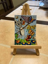 ACEO Original Art Card Rat