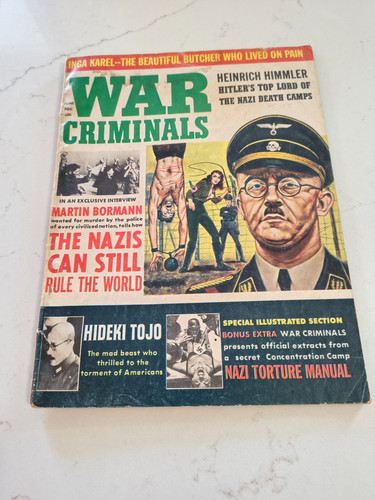 War criminals vintage 1965 - "war,