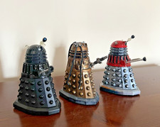 Doctor Who Dalek Figures x3