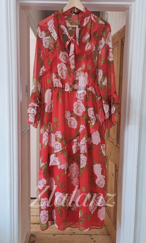 Zara long flowing ruffled - zara,