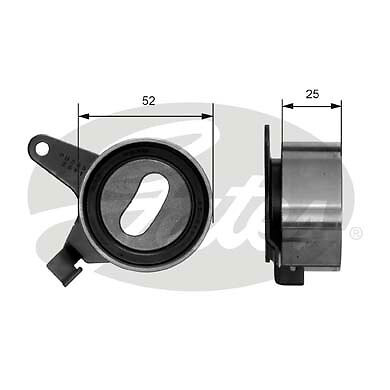 Tensioner pulley timing - tensioner,