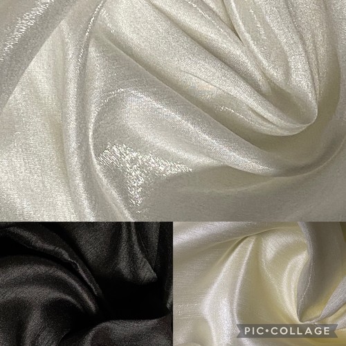 Plain shantung dupion - plain, faux