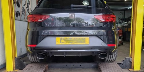 Dual exit seat leon - 6",