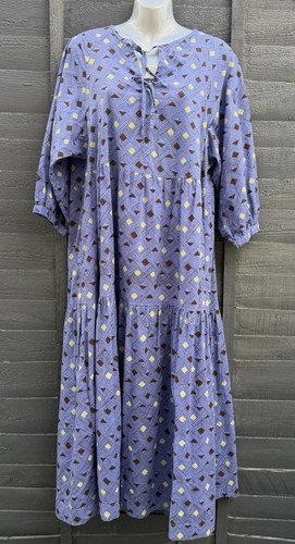 Toast women blue - toast, print