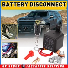 Remote Battery Disconnect