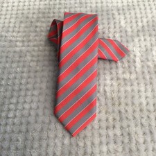 Primark Red & Grey Tie