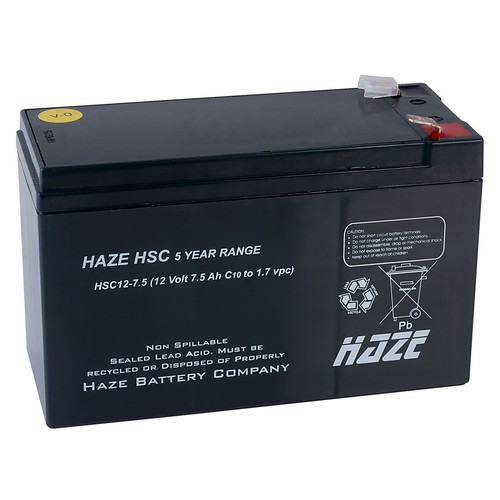 Haze 12v 5ah sla - 7.5ah,