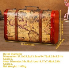 Vintage Style Suitcase Trunk