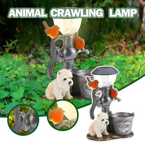 Garden animal statue cat - garden,
