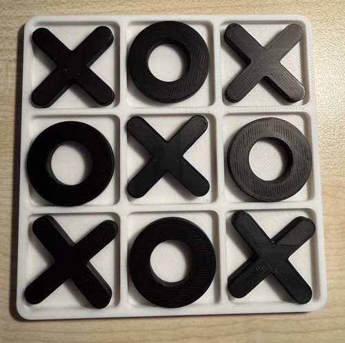 Tic tac toe miniature - miniature, board