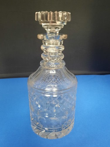Georgian diamond cut crystal - georgian,