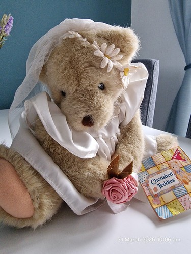 Cherished teddy plush wedding - teddy,