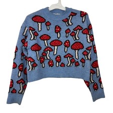 ZARA Whimsical Mushroom Knit