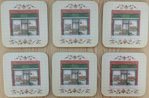 Vintage 1980s coasters - 1980s,