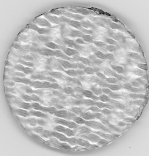 Textured glass gobo type - glass,