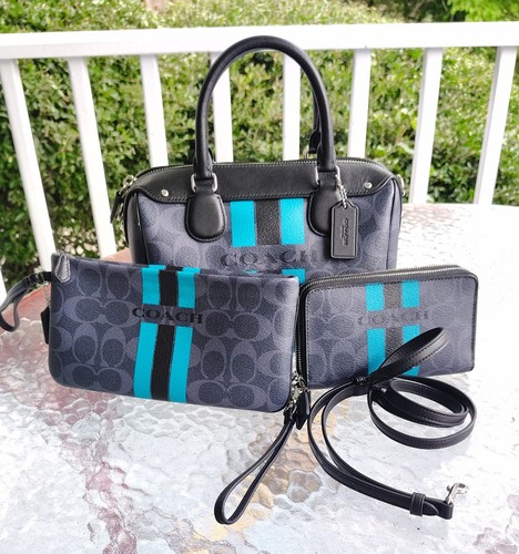 Coach mini f38401 blue - coach,