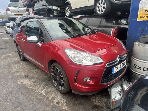 Citroen ds3 red burgundy 2014 - citroen,