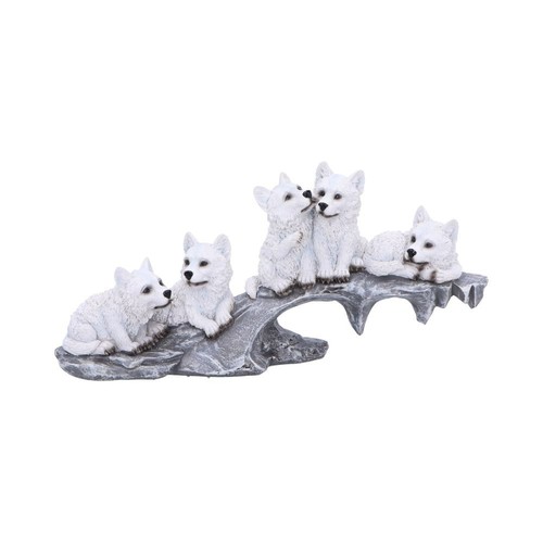 Winter litter white wolf - litter,