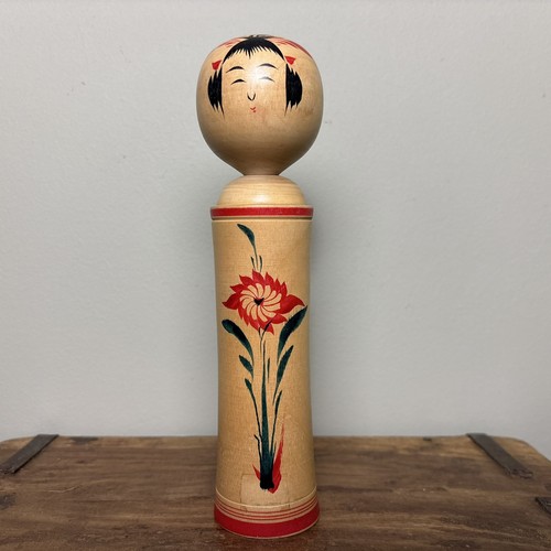19cm japanese kokeshi - doll,