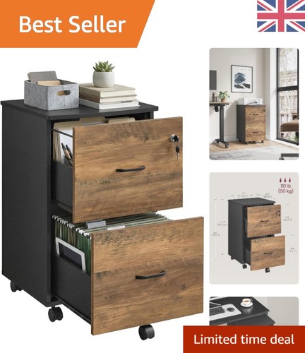Elegant drawer locking file - 2-drawer,