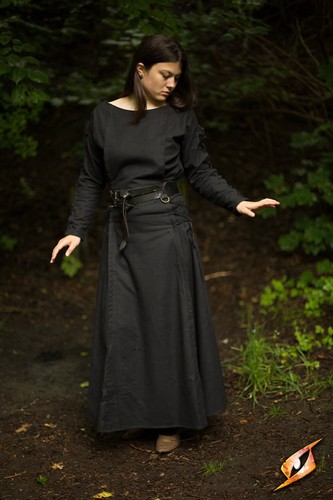 Medieval priestess black - medieval,