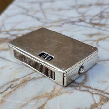 Antique Solid Silver Tinderbox or Wick Vesta Lighter A&J  Zimmerman B'ham 1898