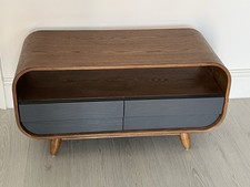 Made.com Esme TV Stand – 2 Drawers –RRP £249 –Mid Century Modern- good condition