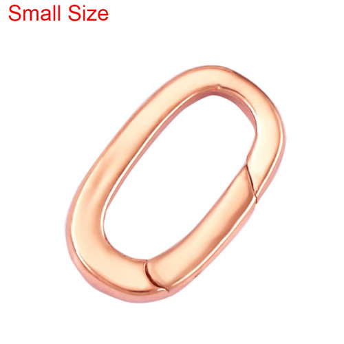 Push gate lock oval jewelry - push,