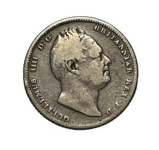 1837 Sixpence William IIII  #