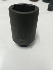 Iss-uk 34mm Socket 1/2 Drive Inpact