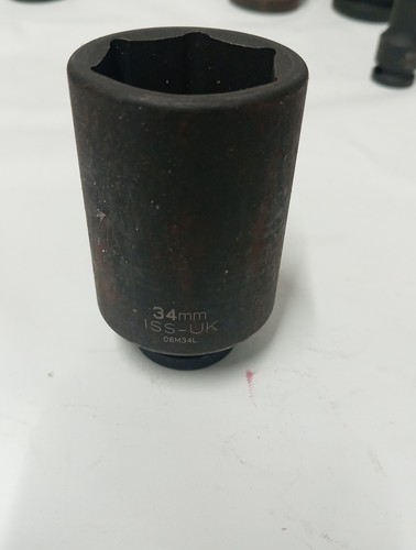 Iss 34mm socket 2 drive - 34mm, 1/2
