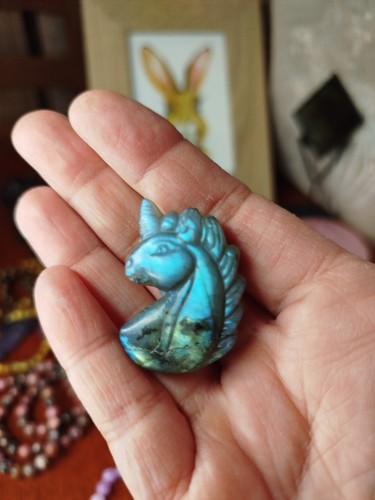 Labradorite flashy crystal - flashy,