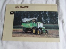 @John Deere 2250 Tractor Brochure @