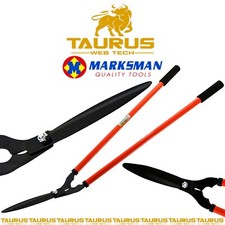 36" MARKSMAN Long LAWN SHEARS Grass Cutting Border Edge Cutter Garden Trimmer UK