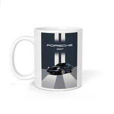 PORSCHE CAR COFFEE MUGS -