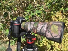 Nikon 500 f5.6 PF VR Neoprene lens protection Standard & Premium Camo ranges