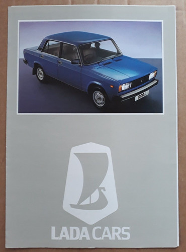 Lada range brochure 1986 - brochure,